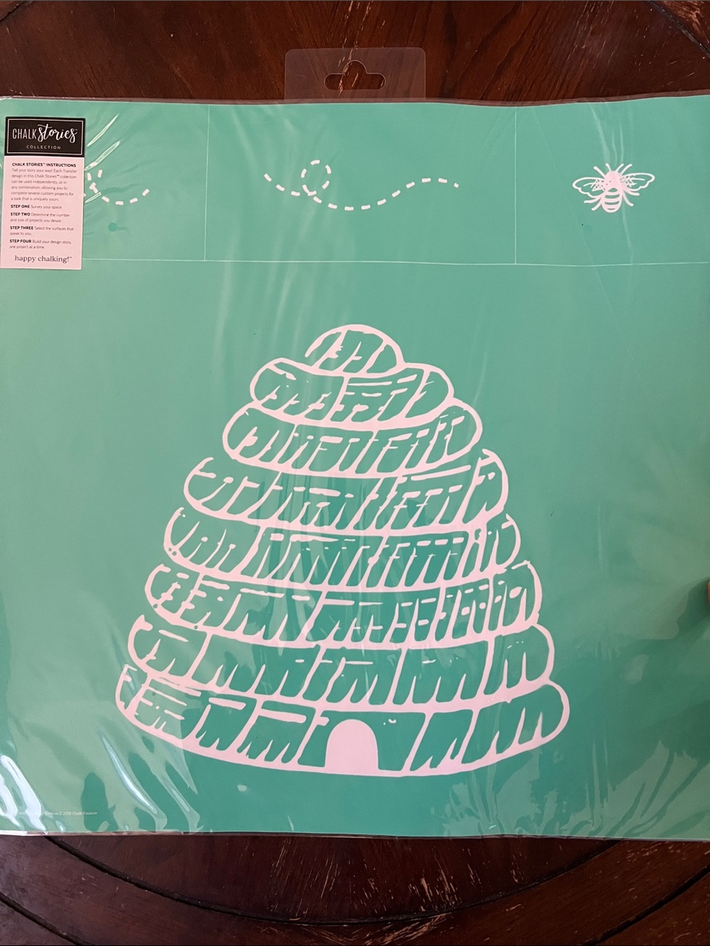 Chalk Couture Transfer THE BEES KNEES NWT